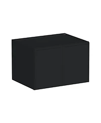 Boyel Living 24 Inch Height Double Door Deep Wall Cabinets with Shelves, Kitchen Cabinet with Solid Wood Frame, Soft-Close Slides and Hinge