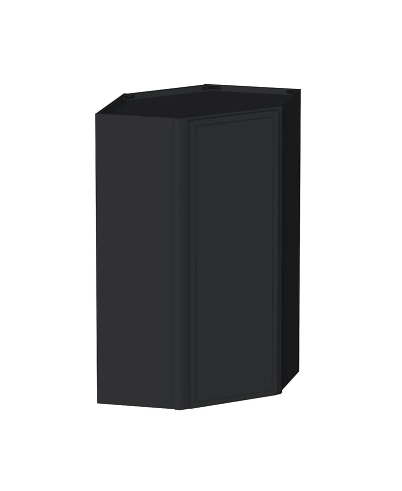 Boyel Living 42 Inch Hight Wall Diagonal Corner Cabinets, Ready to Assemble Kitchen Cabinet with Solid Wood Frame, Soft-Close Slides and Hinge