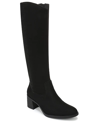 LifeStride Women's Joliet Zipper Wide Calf Tall Boots