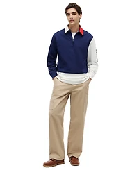 Tommy Hilfiger Men's Us Sailing Color-Block Regular-Fit Rugby Shirt