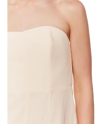 Whistles Women's Bandeau Front Slit Midi Dress