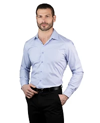 Ben Sherman Men's Round Cuff Dress Shirt
