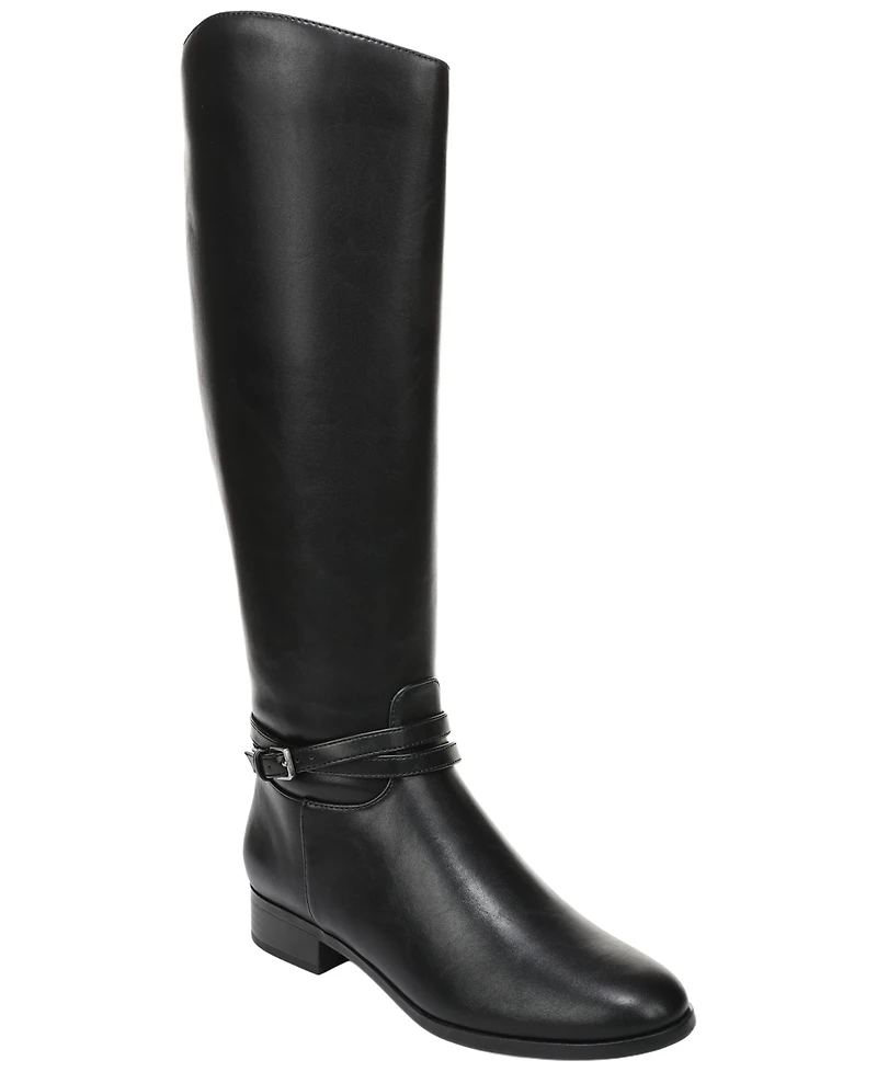LifeStride Women's Scout Riding Tall Round Toe Boots
