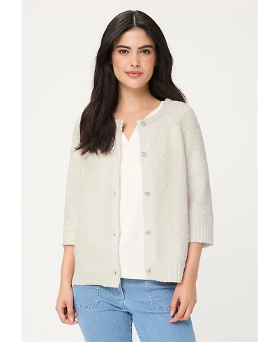 Olsen Women's Round Neck Cardigan