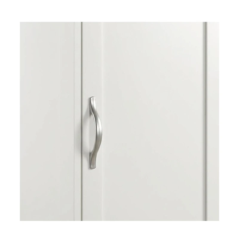 Starlight Canyon Home Gray Finish Storage Cabinet - Spacious Rectangular Design, Durable Construction