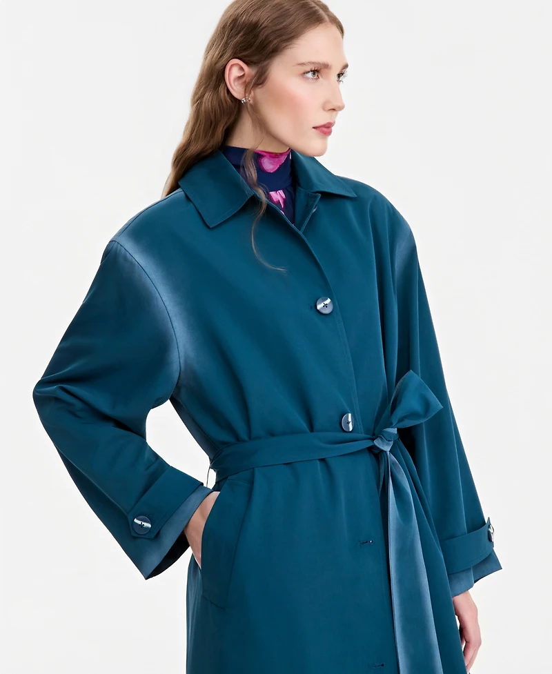 Jonathan Cohen X Macy's Women's Ombre-Effect Long Trench Coat, Exclusive