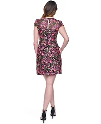 Eliza J Women's Cap Sleeves Dress