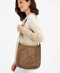 Style & Co Diamond Quilted Dip Crossbody Bag, Macy's Exclusive