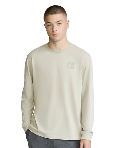Champion Men's Large "C" Graphic Logo Long-Sleeve T-Shirt