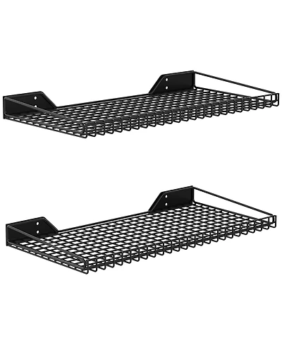 Xdovet Wall Mounted Storage Shelves Closet Laundry Room Organizer