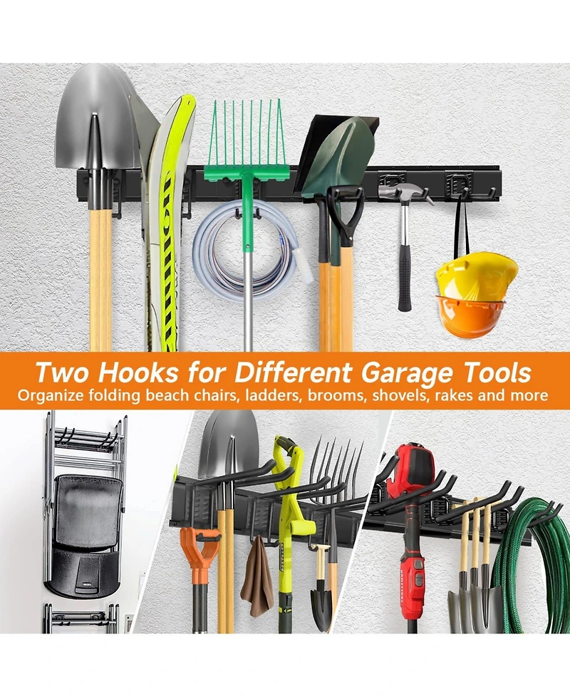 Xdovet Wall mounted tool organizer rack