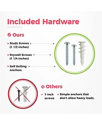 Xdovet Wall-mounted tool storage racks and hooks
