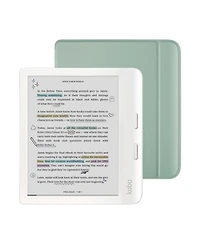 Kobo Libra 32GB Colour eReader with Garden Basic SleepCover Case Bundle