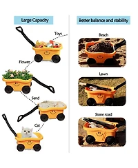 Xdovet Toddler Wheelbarrow Gardening Tools Sandbox Beach Toy Set