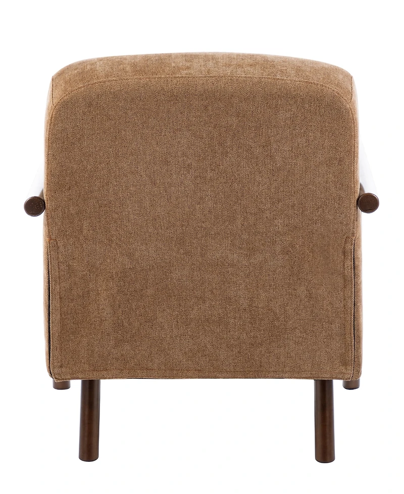 Glitzhome Mid-Century Modern 31.25" Foam Thick Armchair