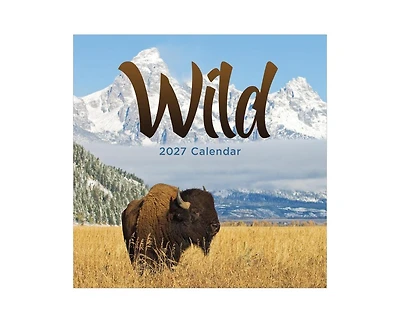Tf Publishing Paper Goods 2027 Wild Wall Calendar