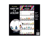 Tf Publishing Paper Goods 2027 Every Day's A Holiday Wall Calendar