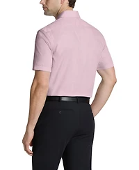 Van Heusen Men's Slim-Fit Short-Sleeve Spread Collar Shirt