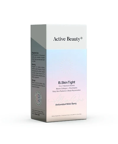 Active Beauty B. Skin Tight 9-in-1 Nutrient-Infused Marine Collagen + Electrolytes
