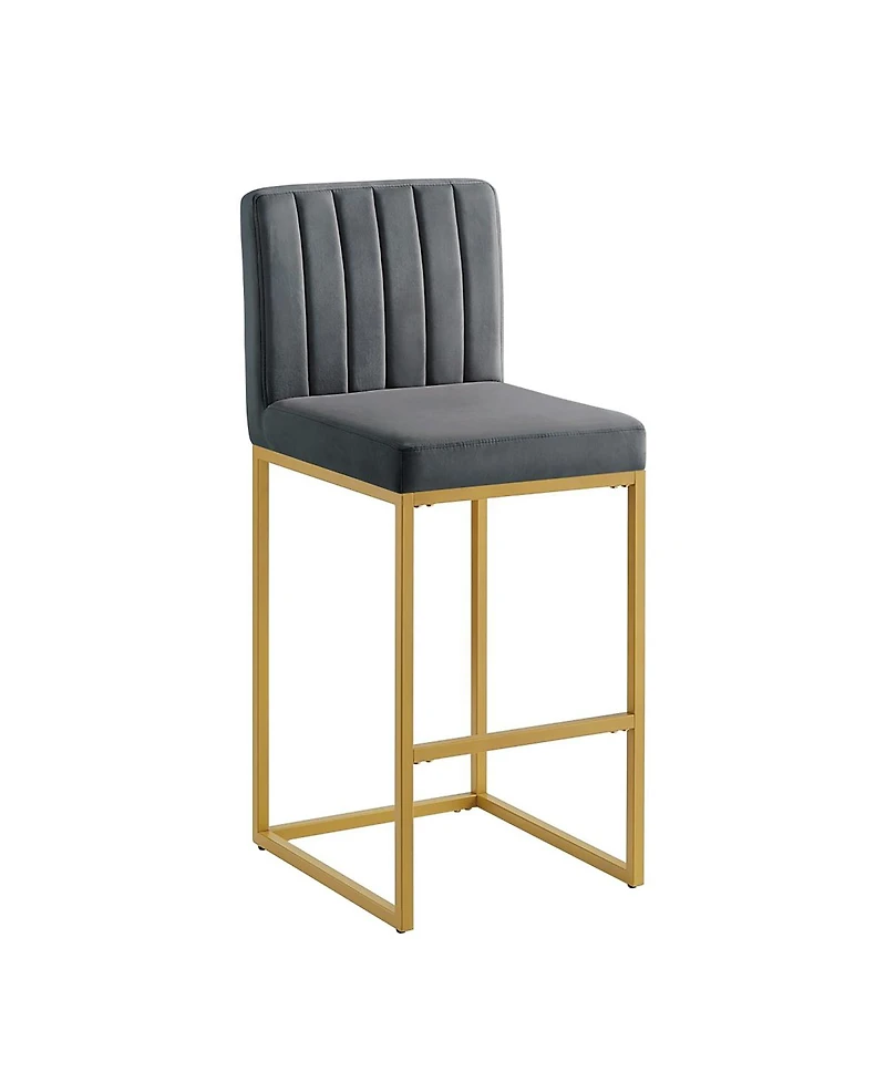 Streamdale Furniture Modern Fashion Counter Height Stools with Backrest Set of 2