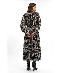 Karen Millen Women's Animal Print Maxi Dress