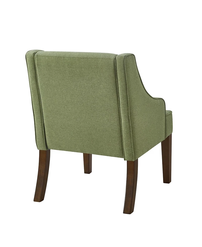 Streamdale Furniture Mid-Century Modern Upholstered Fabric Accent Chair