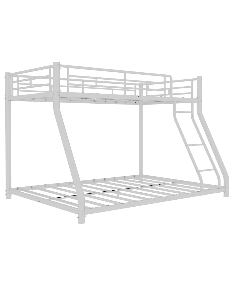 Streamdale Furniture Metal Over Full Bunk Bed - Durable Space-Saving