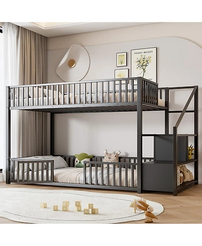 Streamdale Furniture bunk bed with storage ladder