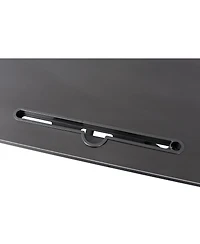 Streamdale Furniture Streamdale Adjustable Height Standing Desk with Keyboard Tray Black