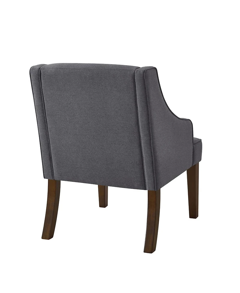 Streamdale Furniture Mid-Century Modern Upholstered Fabric Accent Chair