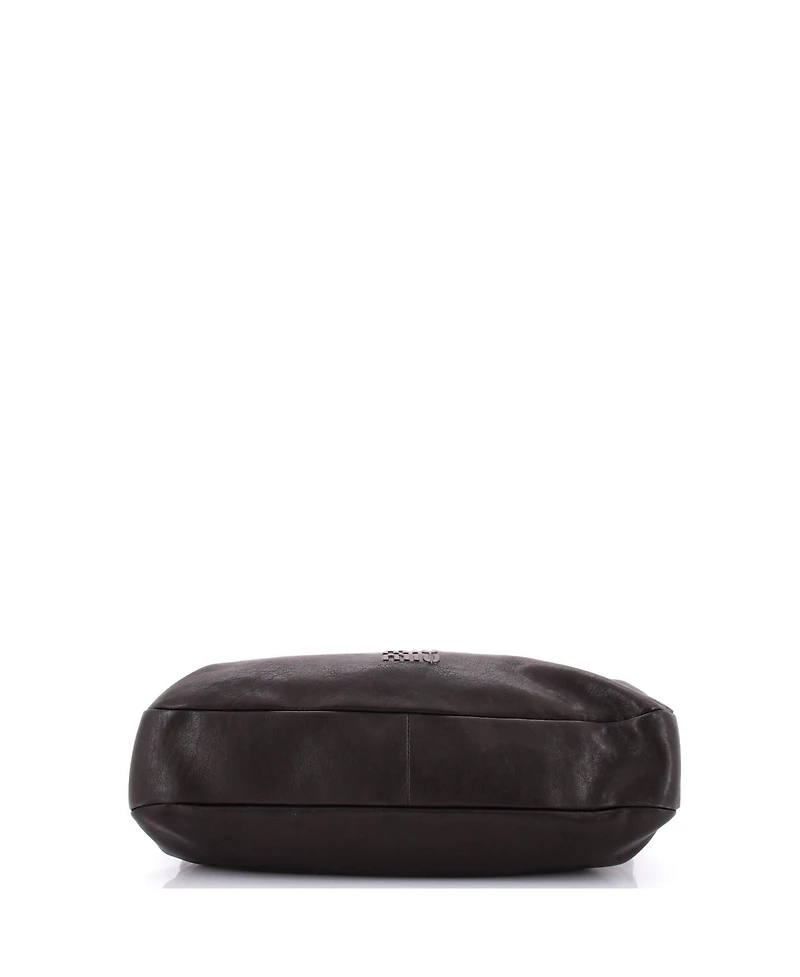 Pre-Owned Miu Miu Medium Aventure Shoulder Bag Leather