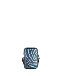 Pre-Owned Versace Micro Medusa Biggie Pouch Crossbody Bag Printed Leather
