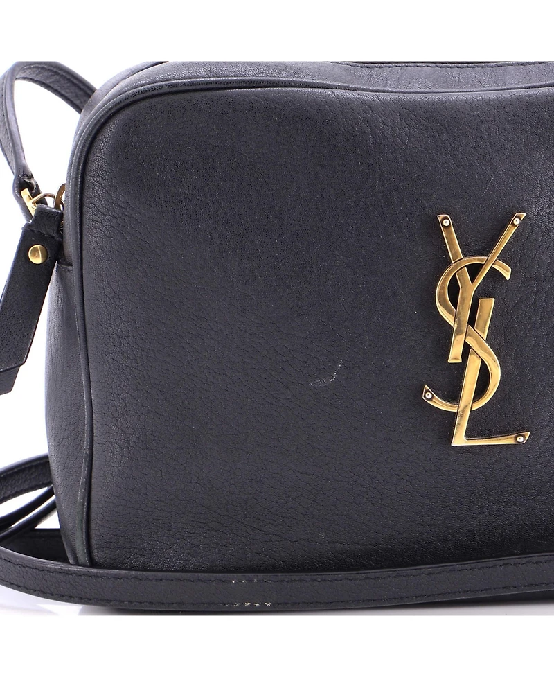 Pre-Owned Saint Laurent Small Lou Camera Bag Leather