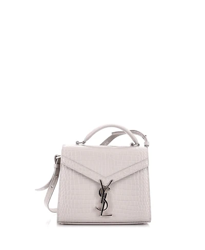Pre-Owned Saint Laurent Mini Cassandra Top Handle Bag Embossed Leather