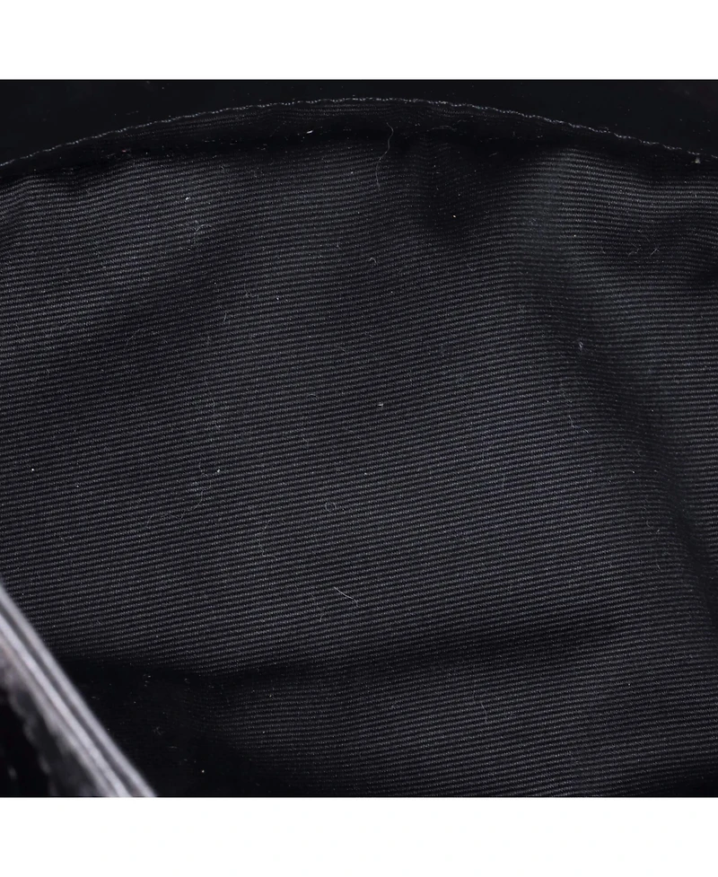 Pre-Owned Saint Laurent Baby Niki Chain Flap Bag Matelasse Chevron Leather
