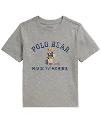 Polo Ralph Lauren Boys' 2T-7 Bear Cotton Jersey T-Shirt