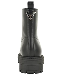 Guess Women's Syyan Front Zip Lug Sole Booties