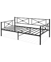 Gouun Metal Daybed Frame Twin Size with Slats