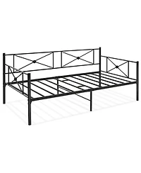 Gouun Metal Daybed Frame Twin Size with Slats