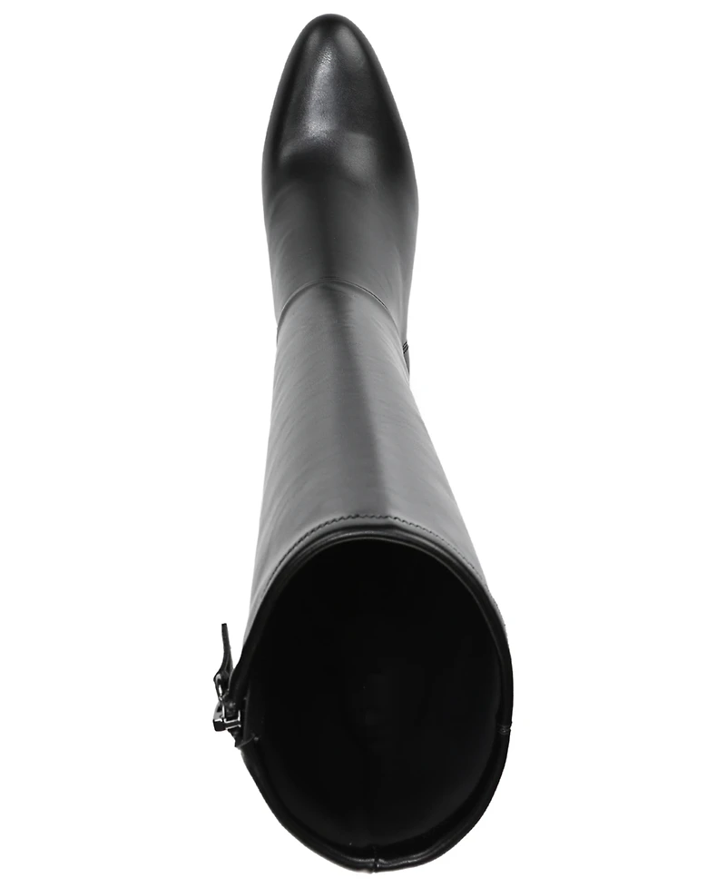 Franco Sarto Flexa Joicy Wide Calf Round Toe Zip Tall Boots
