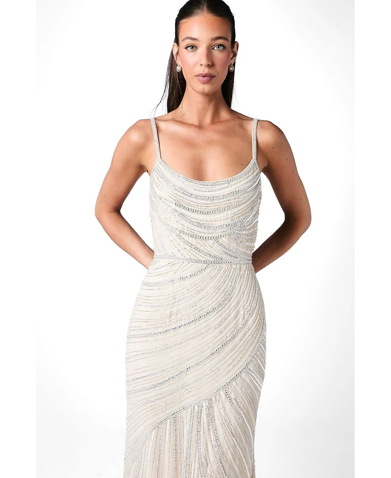 Coast Women's Embellished Strappy Maxi Dress