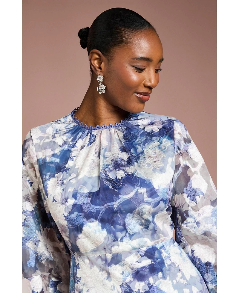 Coast Women's Printed Volume Fit And Flare Dress