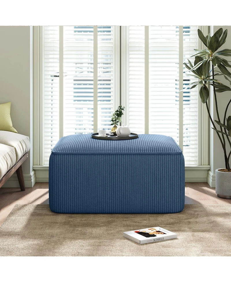Streamdale Furniture Upholstered Square Ottoman