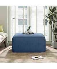 Streamdale Furniture Upholstered Square Ottoman