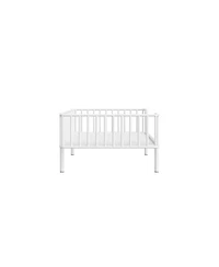 Streamdale Furniture Twin Size Metal Daybed with Sturdy Steel Slat Support