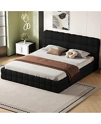 Streamdale Furniture King Size Upholstered Platform Bed