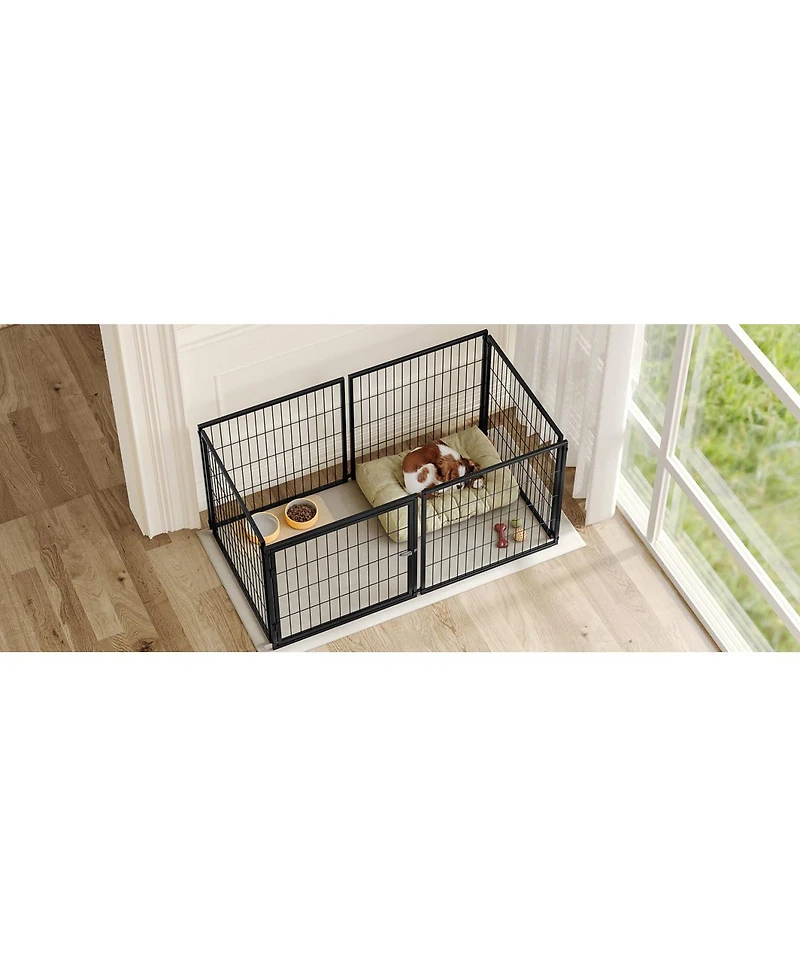 Streamdale Furniture Large Dog Cage and Playpen with Top Indoor Pet Kennel