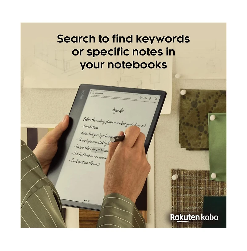 Kobo Elipsa 2E eReader | 10.3" Glare-Free Touchscreen with ComfortLight Pro | Includes Kobo Stylus 2 | Carta E Ink Technology | 32GB of Storage