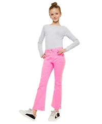 KanCan Big Girls' Bristol High Rise Kick Flare Jeans