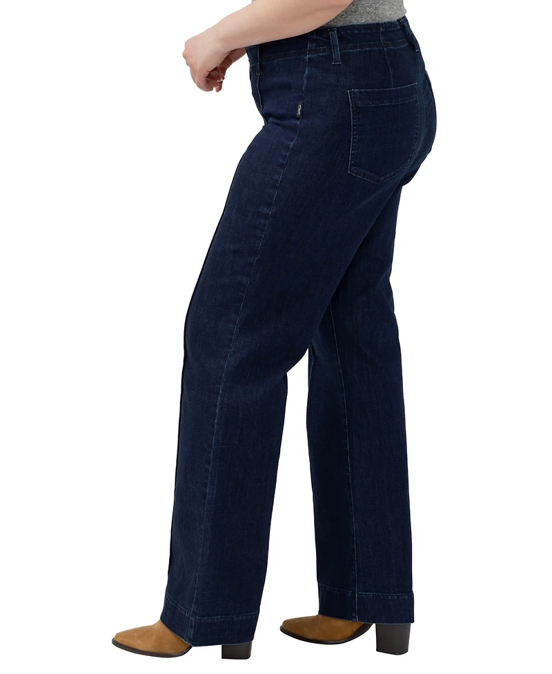 Silver Jeans Co. Plus Suki Curvy Fit Trouser